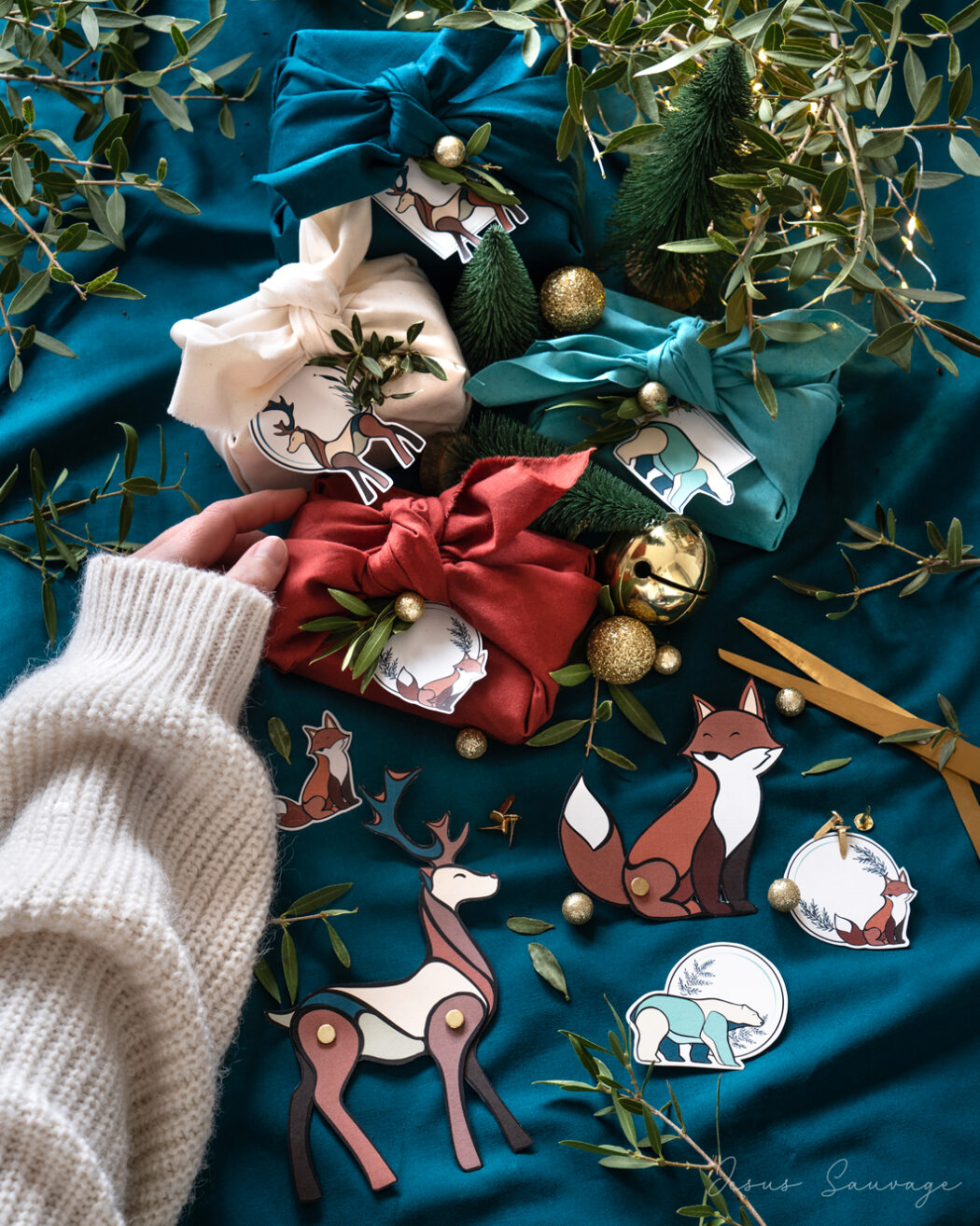 FREEPRINTABLE DE L'HIVER - jesus-sauvage